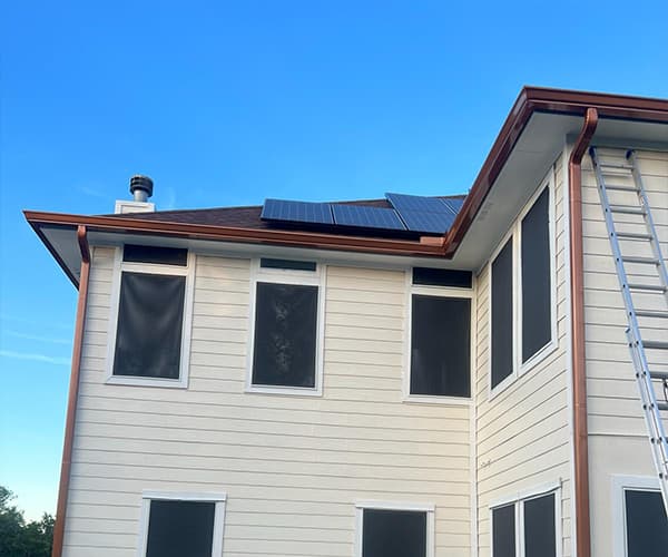 New Gutter Installation Work